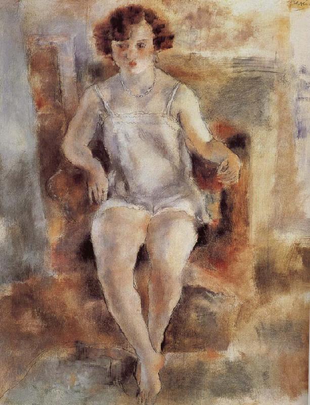 Jules Pascin Portrait of Mary oil painting image